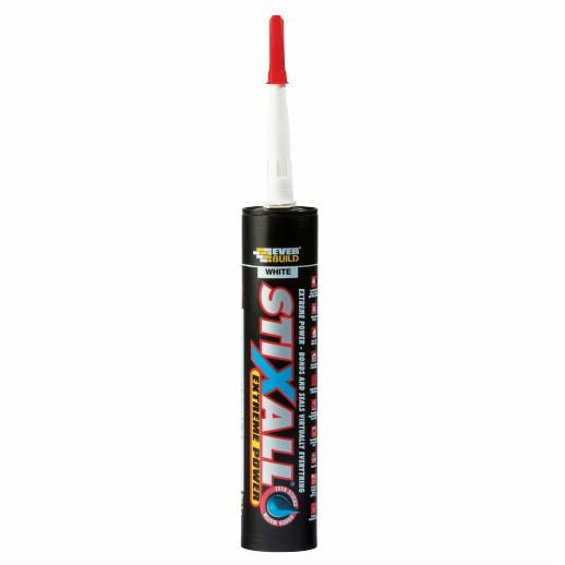 Everbuild Stixall PMS Polymer Sealant And Adhesive; Crystal Clear (CL); C3