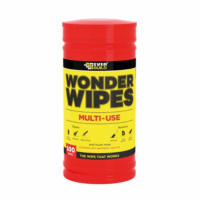 Everbuild Wonder Wipes; Tub (100)