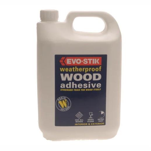 Evo-Stik Weatherproof Wood Adhesive; 5 Litre
