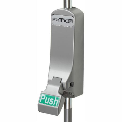 Exidor 293 Push Pad Single Panic Bolt; EN 179; Silver (SIL)