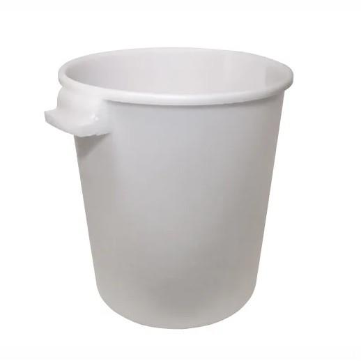Faithfull 10GBUCKET Heavy Duty; 10 Gallon (50 Litre) Bucket; White (WH); Suitable For Mixing