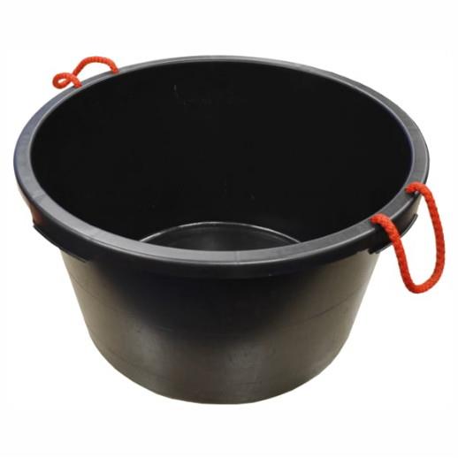 Faithfull FAI65LBUCKET Builders Bucket; Black (BK); 65 Litre (14 Gall)