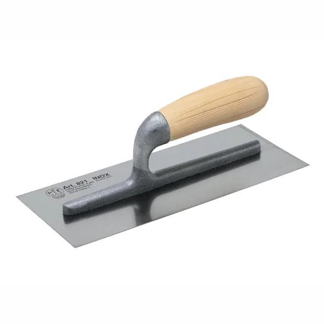 Faithfull FAI820 Plasterers Finishing Trowel; Stainless Steel; Wooden Handle; 11