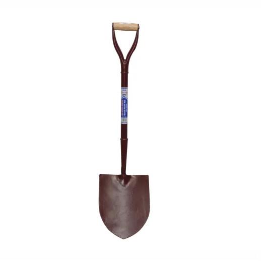 Faithfull FAIASSR Shovel; All Steel; 2MYD Handle; Round Mouth