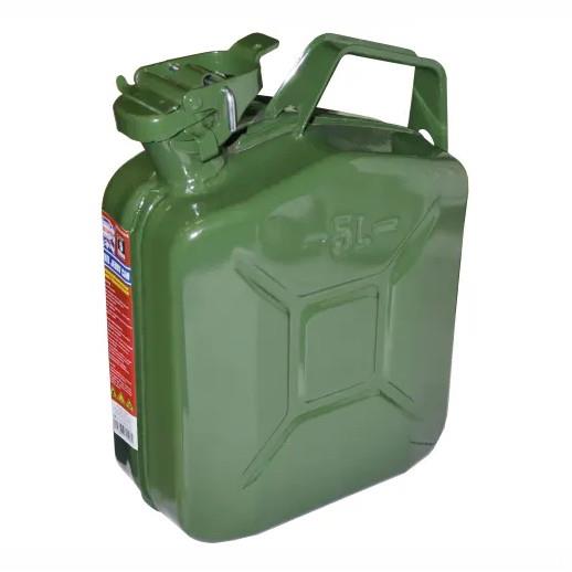 Faithfull FAIAUJERRY5  Metal Jerry Can; Green (GN); 5 Litres