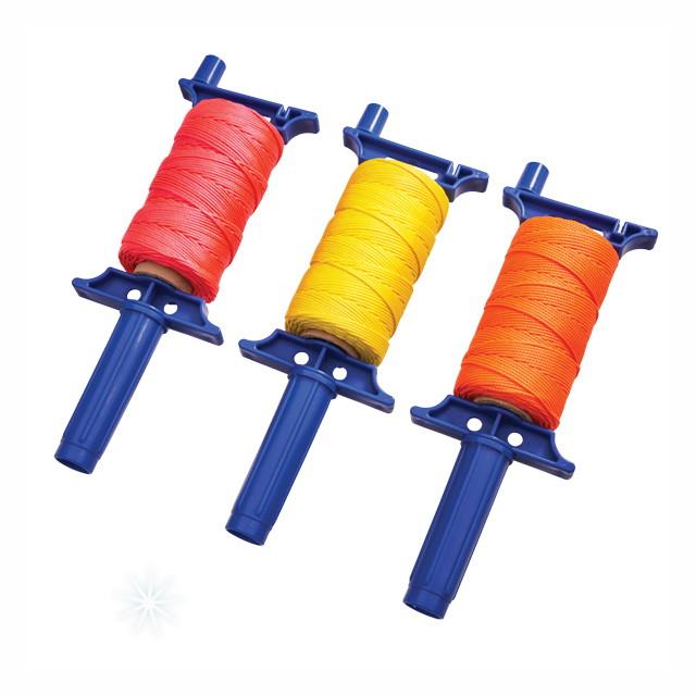 Faithful BLDISPHD Brick Line Reel; 100 Metres; Orange (OR); Pink (PI) Or Yellow (YEL)