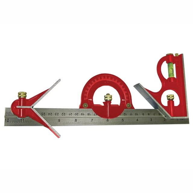 Faithfull FAICS300SET Combination Square Set; 300mm (12