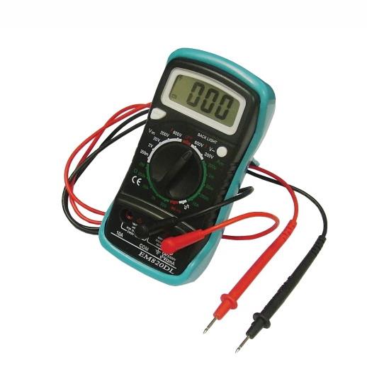 Faithfull EM820DL Multimeter LCD Display