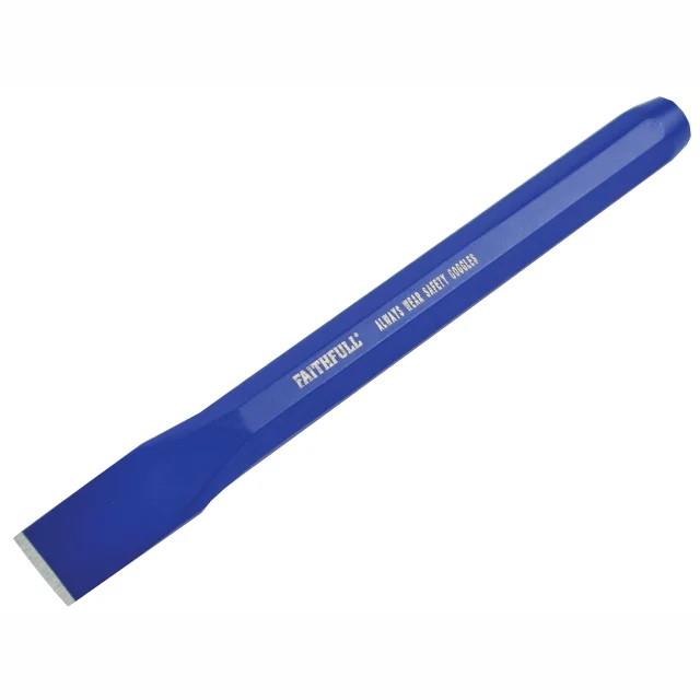 Faithfull FAI101 Flared Tip Flat Cold Chisel; 250 x 25mm (10