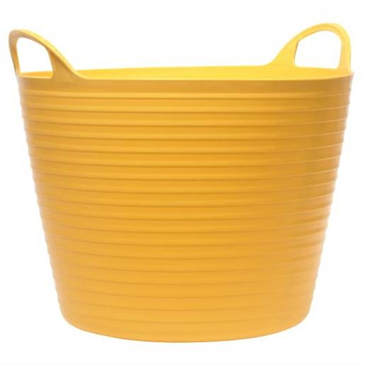 Faithfull FLEX15Y Flex Tub; 15 Litre; Yellow (YEL)