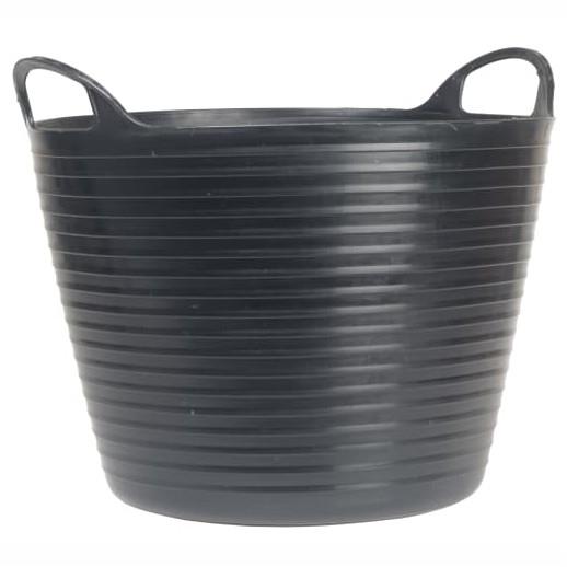Faithfull FLEX28B Flex Tub; 28 Litre; Black (BK)