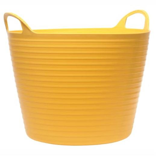 Faithfull FLEX28Y Flex Tub; 28 Litre; Yellow (YEL)