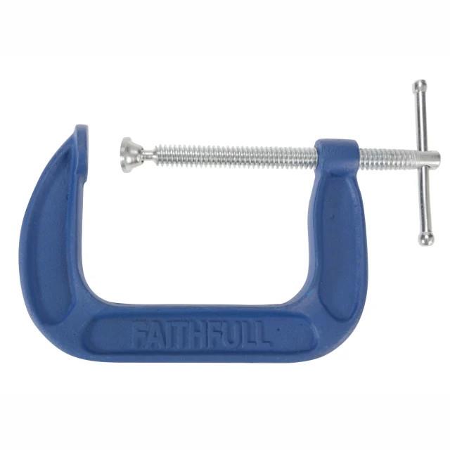 Faithfull FAIGMD4 Medium-Duty G Clamp; 102mm (4
