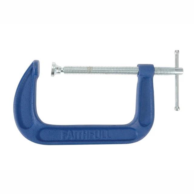 Faithfull FAIGMD6 Medium-Duty G Clamp; 152mm (6