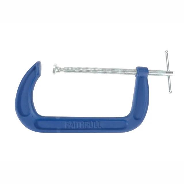 Faithfull FAIGMD8 Medium-Duty G Clamp; 203mm (8