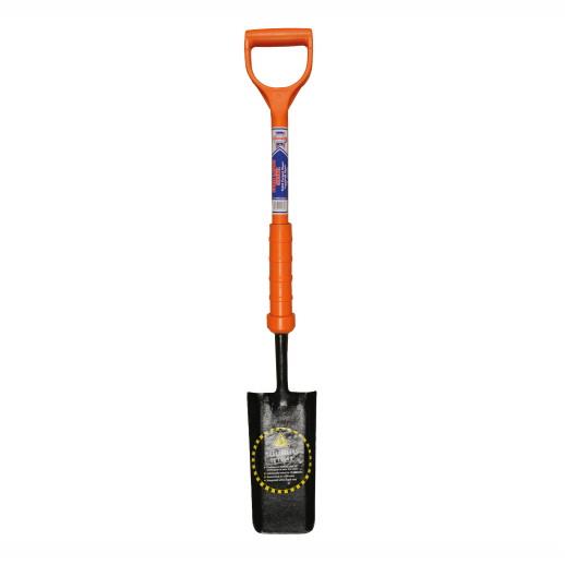 Faithfull INSCABLE Cable Laying Shovel Fibreglass Insulated Shaft; YD Handle