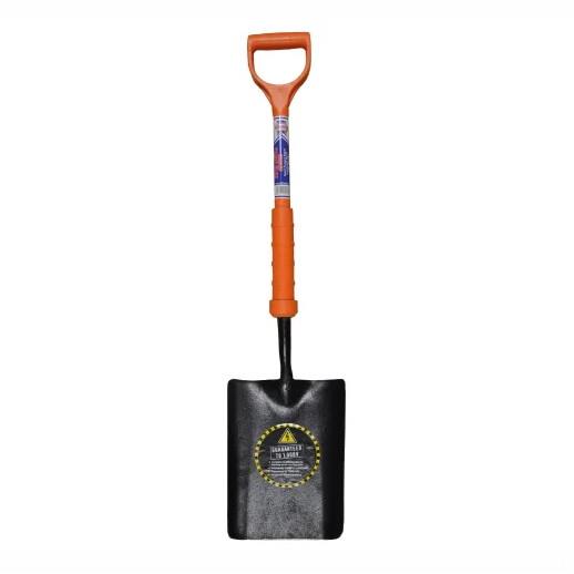 Faithfull INSTAPER Taper Mouth Shovel; Fibreglass Insulated Shaft; YD Handle