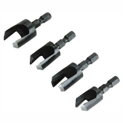 Faithfull FAIPLUGS4 Plug Cutter Set; 4 Piece