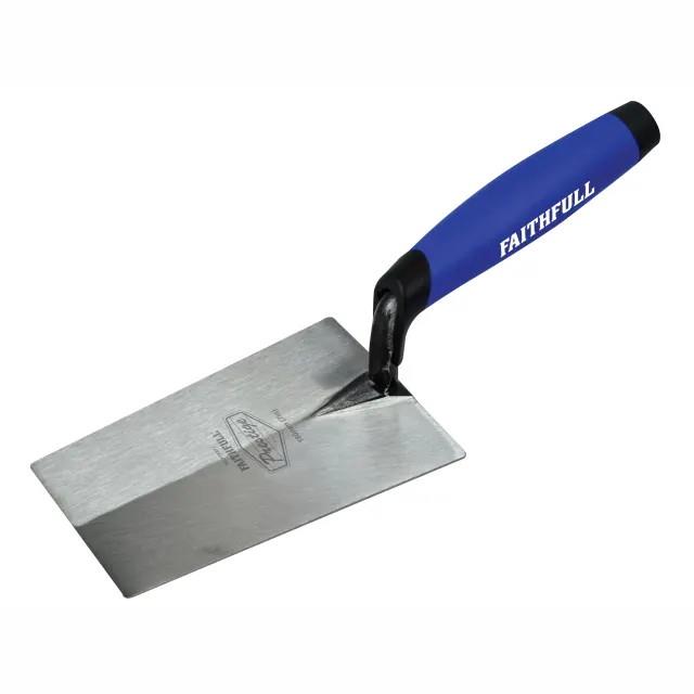 Faithfull FAIPTFBT7 Prestige Bucket Trowel; Forged Blade; 180 x 93-120mm (7