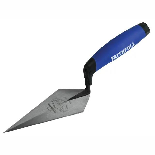 Faithfull FAIPTFPT6 Prestige Pointing Trowel; Soft Grip Handle; 150mm (6in)