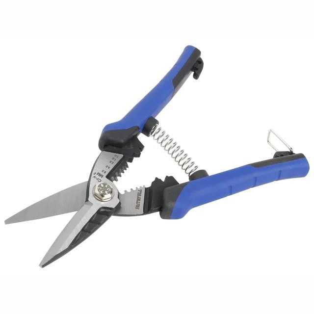 Faithful FAISCHDMF8 Heavy Duty Duty Multi-Function Scissors