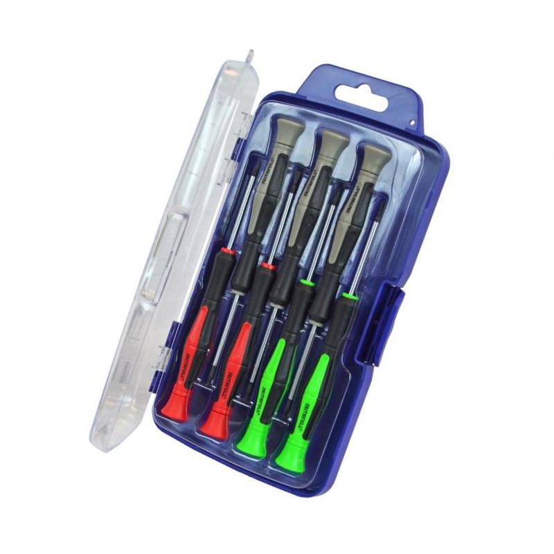 Faithfull FAISDMINI7 Precision Screwdriver Set; 7 Piece