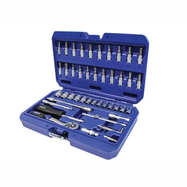 Faithfull FAISOC1446MN Metric Socket & Bit Set; 1/4