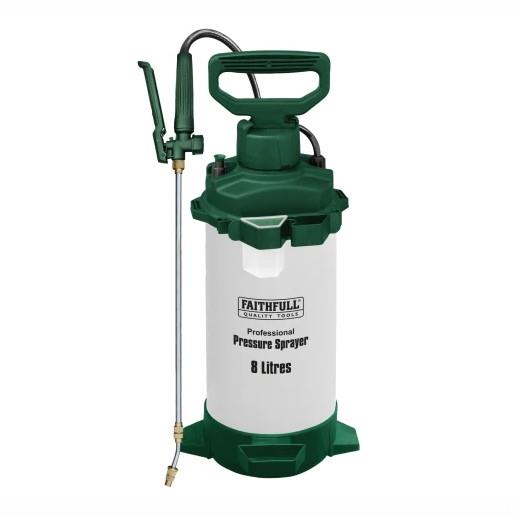 Faithfull SPRAY8HD  Professional Pressure Sprayer; Viton® Seals; 8 Litre