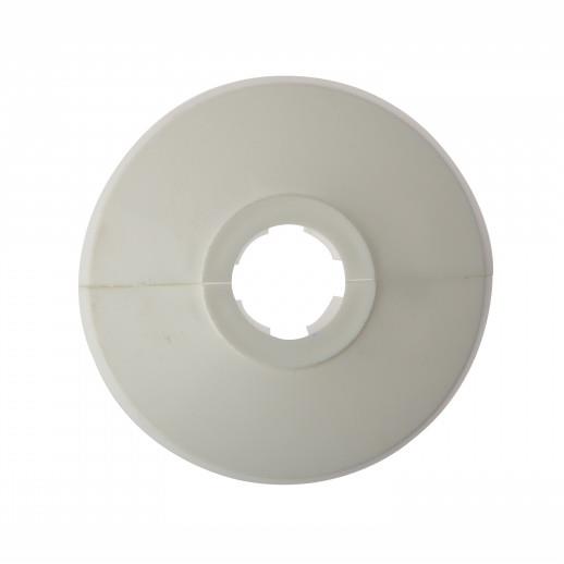Forgefix PC10 Pipe Collars; Click On; White (WH); To Suit 10mm Pipe; Pack (25)