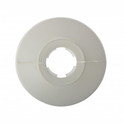 Forgefix PC22 Pipe Collars; Click On; White (WH); To Suit 22mm Pipe; Pack (25)