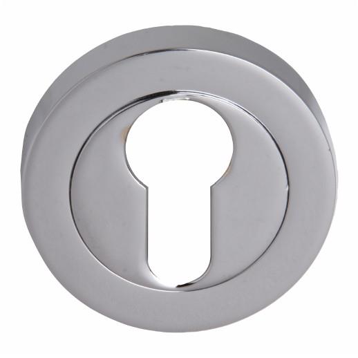 Fortessa FEESC-PC Euro Profile Escutcheon; 52 x 10mm; Polished Chrome Plated (CP)