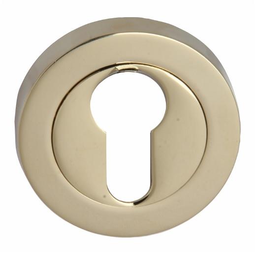 Fortessa FEESC-PVD Euro Profile Escutcheon; 52 x 10mm; Stainless Brass (PVD)