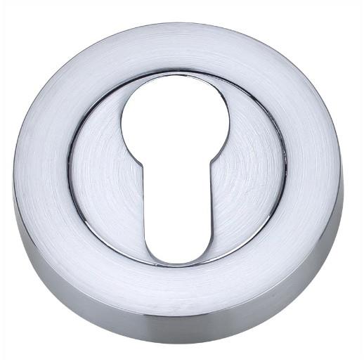 Fortessa FEESC-SC Euro Profile Escutcheon; 52 x 10mm; Satin Chrome Plated (SCP)