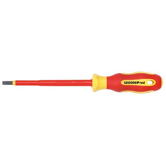 Gedore Red R39100319 VDE Screwdriver; Slotted; 0.5 x 3.0 mm; 100 mm (4