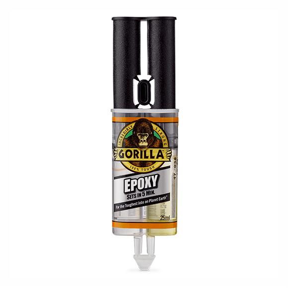 Gorilla 6044001 Epoxy; Reusable Syringe; 25ml