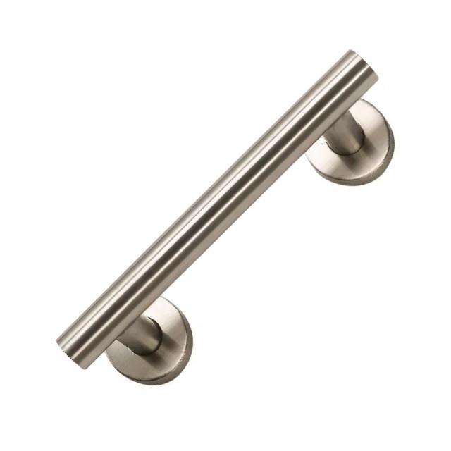 Straight 'T' Bar Grab Rail; Satin Stainless Steel (SSS); 355 x 32mm