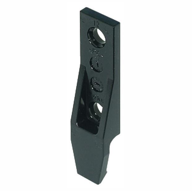 Keku Push-In Fitting; Panel Component; With Lip; Fit With Varianta Screws