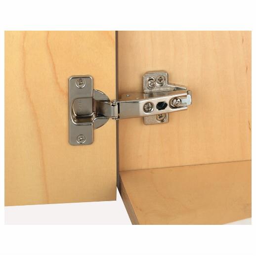 Hafele 322.11.532 Nexus Concealed Hinge; Click On; 15' Crank; 35mm; Grass 95'; Screw Fixing; Nickel Plated (NP)