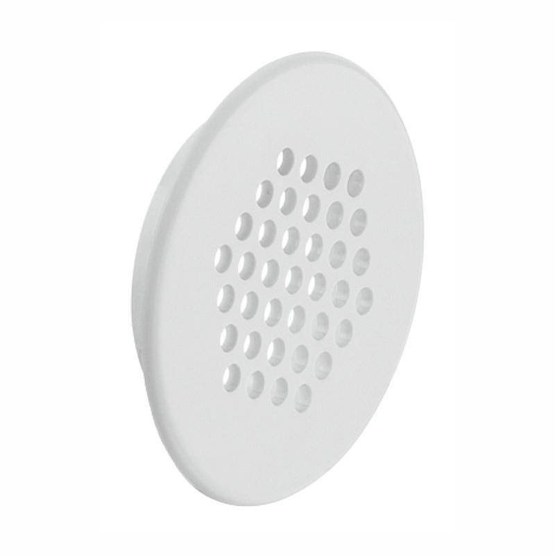 Hafele 571.05.718 Round Vent Trim; Recess Mounting; 48mm Diameter; White (WH)