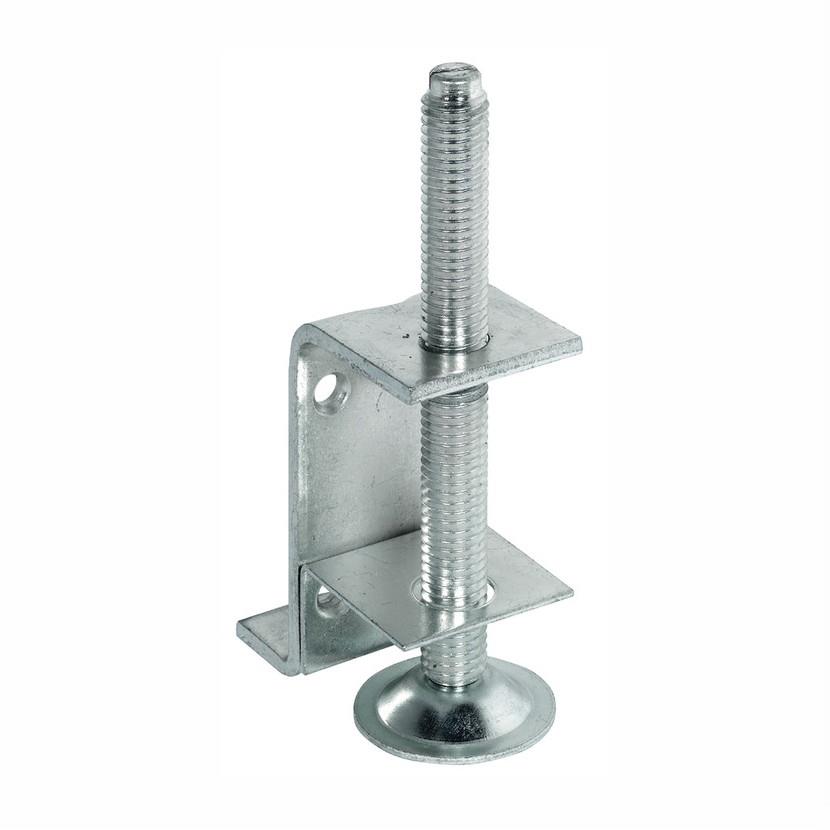 Hafele 637.30.941 Plinth Adjuster; With Supporting Bracket; 25mm Adjustment; Installation Height Minimum 100mm