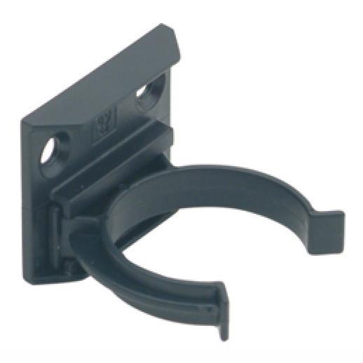 Hafele 637.96.371 Cabinet Plinth Clip & Bracket; Screw Fixing; Black (BK)