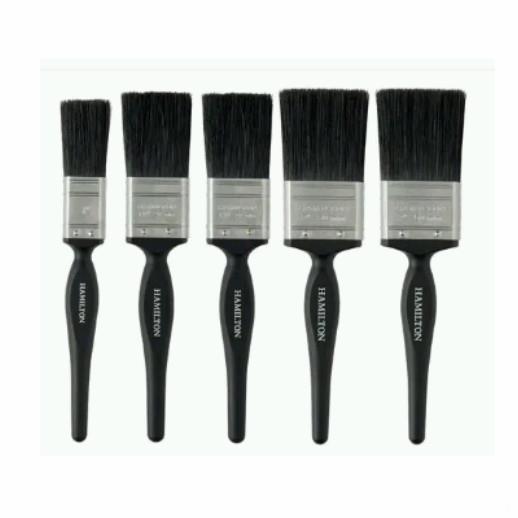 Hamilton 34160-205 Performance Range; Wooden Handle BrushSet; 5 Piece