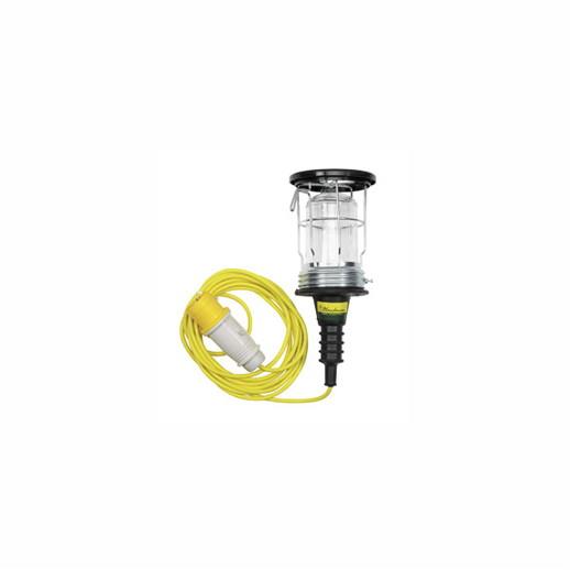 Hardman AT45002 Rubber Inspection Lamp; 5 Metre Cable; 110 Volt; 100 Watt