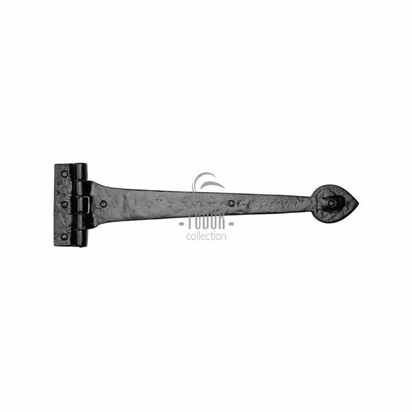 Heritage TC450 Tee Strap Hinges; Tudor Collection Antique Black (AB); 305mm (12