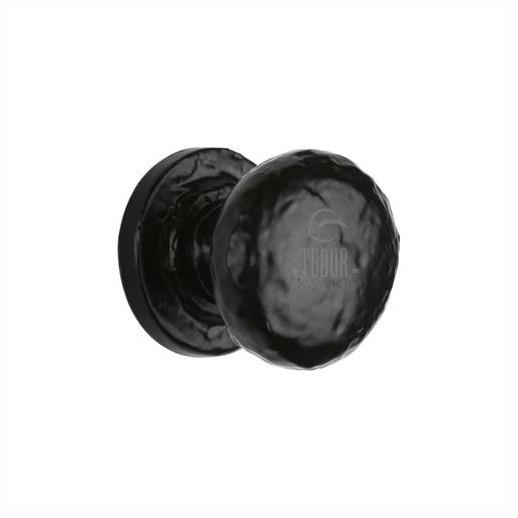 Heritage TC532 25 Round Cabinet Knob; Tudor Collection Antique Black (AB); 25mm (1