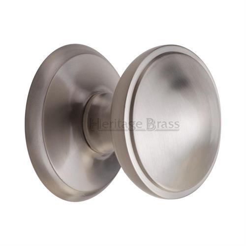 Heritage V900-SN Centre Door Knob; 77mm (3