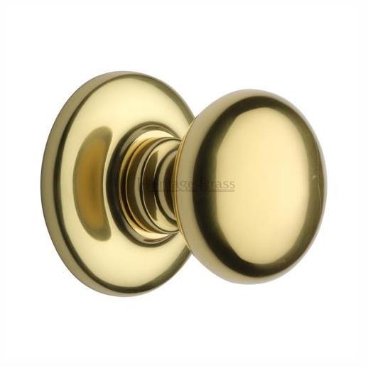 Heritage V901-PB Centre Door Knob; 68mm (2 3/4