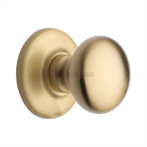 Heritage V901-SB Centre Door Knob; 68mm (2 3/4
