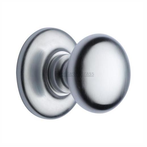 Heritage V901-SC Centre Door Knob; 68mm (2 3/4