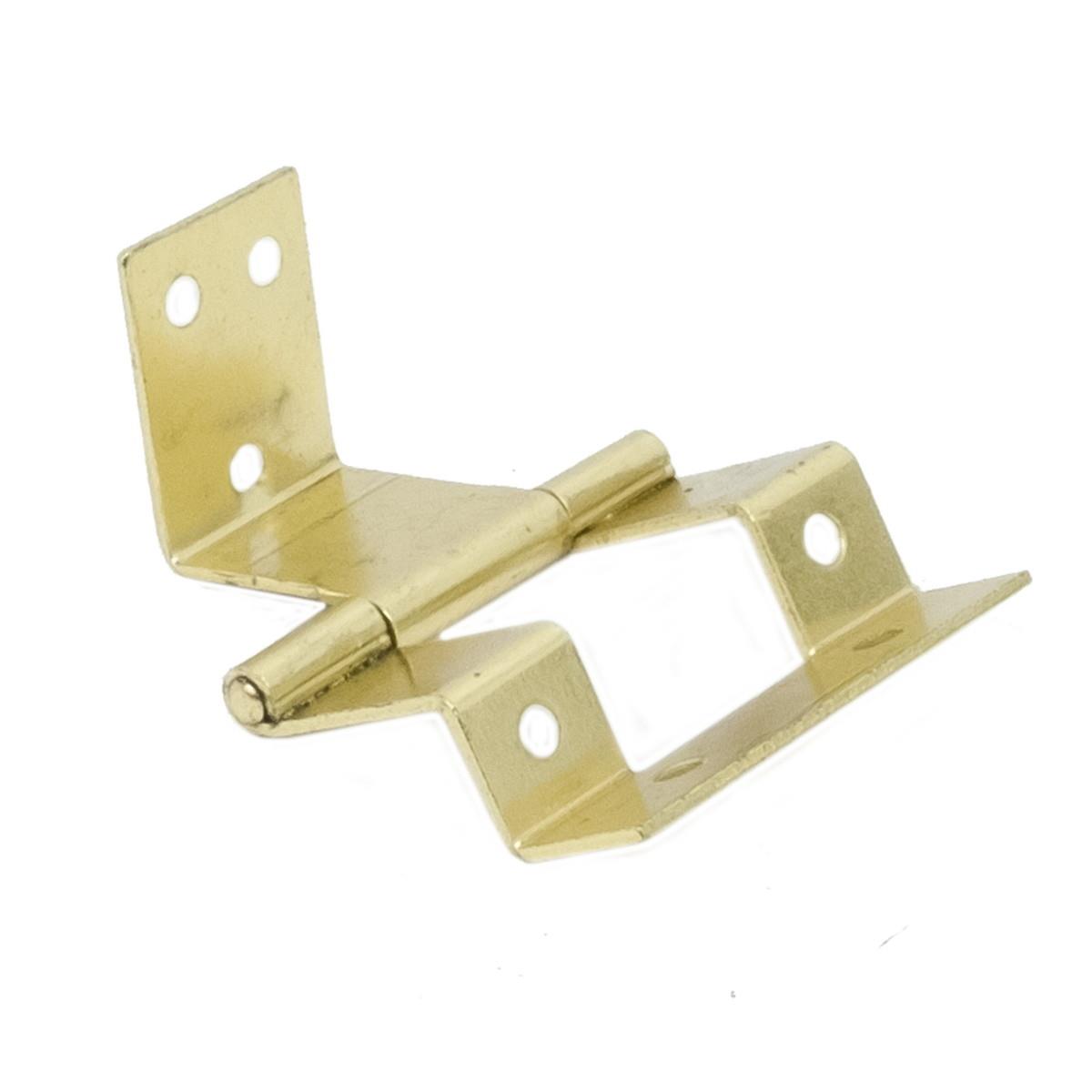 Centurion CH115P Double Cranked Flush Cabinet Hinge; 16mm (5/8